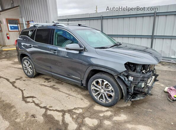 3GKALPEX2LL235943 2020 GMC TERRAIN Charcoal Передня права чверть