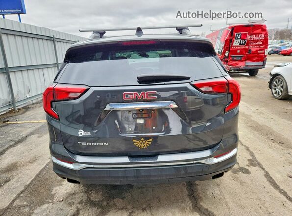 3GKALPEX2LL235943 2020 GMC TERRAIN Charcoal Вид ззаду