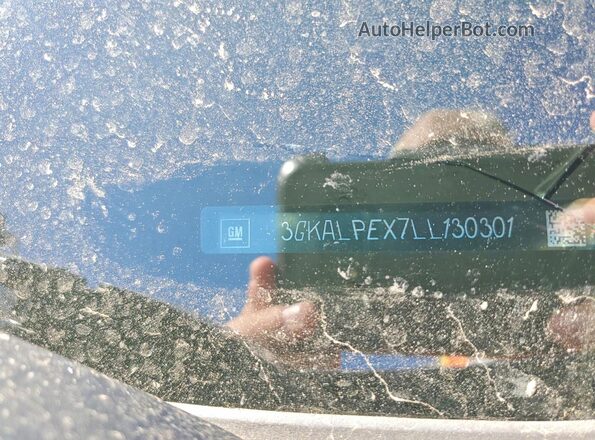 3GKALPEX7LL130301 2020 GMC TERRAIN Gray Widok wnętrza 360 stopni