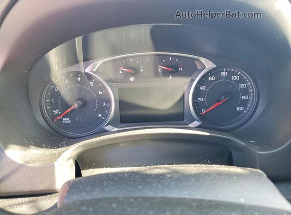 3GKALPEX7LL130301 2020 GMC TERRAIN Gray Widok zestawu wskaźników