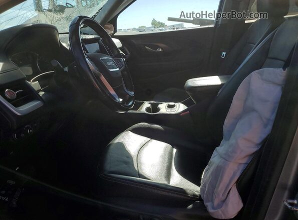 3GKALPEX7LL130301 2020 GMC TERRAIN Gray Widok wnętrza z przodu