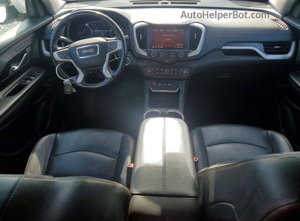 3GKALPEX8KL185712 2019 GMC TERRAIN Белый Вид панели приборов
