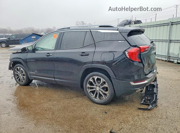 3GKALPEXXKL380789 2019 GMC TERRAIN Черный Задняя левая четверть