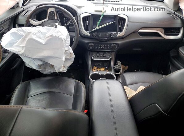 3GKALPEXXKL380789 2019 GMC TERRAIN Черный Вид панели приборов