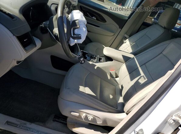 3GKALSEX0LL137061 2020 GMC TERRAIN White Widok wnętrza z przodu