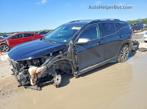 3GKALSEX5JL343554 2018 GMC TERRAIN Black Vista tres cuartos delantera izquierda