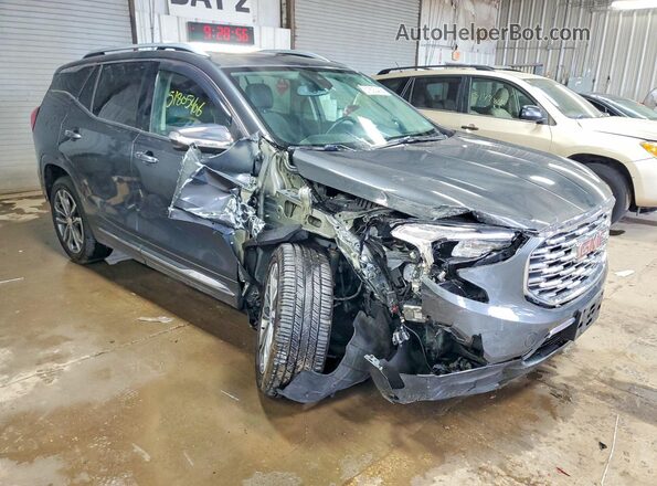 3GKALSEX6JL331963 2018 GMC TERRAIN Gray Przód prawy