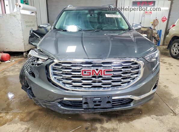 3GKALSEX6JL331963 2018 GMC TERRAIN Gray Widok z przodu