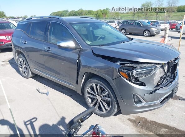 3GKALSEX6LL326846 2020 GMC TERRAIN Серый Передняя правая четверть