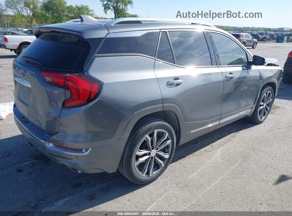 3GKALSEX6LL326846 2020 GMC TERRAIN Серый Задняя правая четверть