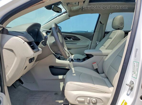 3GKALSEX7JL190014 2018 GMC TERRAIN Белый Вид салона спереди