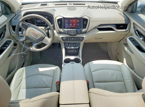 3GKALSEX7JL190014 2018 GMC TERRAIN Белый Вид панели приборов