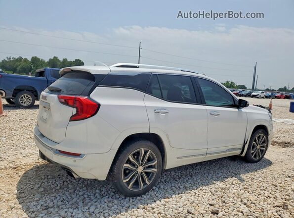 3GKALSEX7JL190014 2018 GMC TERRAIN Белый Задняя правая четверть