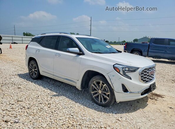 3GKALSEX7JL190014 2018 GMC TERRAIN Белый Передняя правая четверть