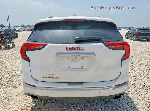 3GKALSEX7JL190014 2018 GMC TERRAIN Белый Вид сзади