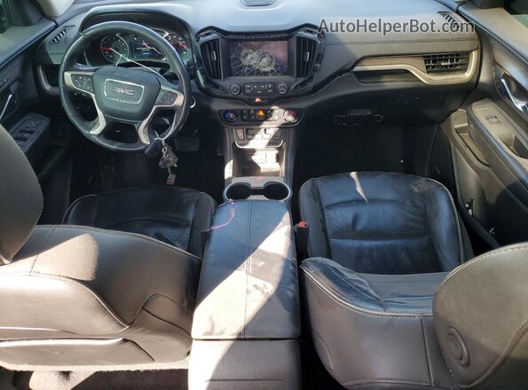3GKALSEX8JL383112 2018 GMC TERRAIN Серый Вид панели приборов