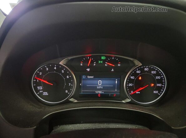 3GKALTEG0RL322029 2024 GMC TERRAIN Серебряный Вид щитка приборов