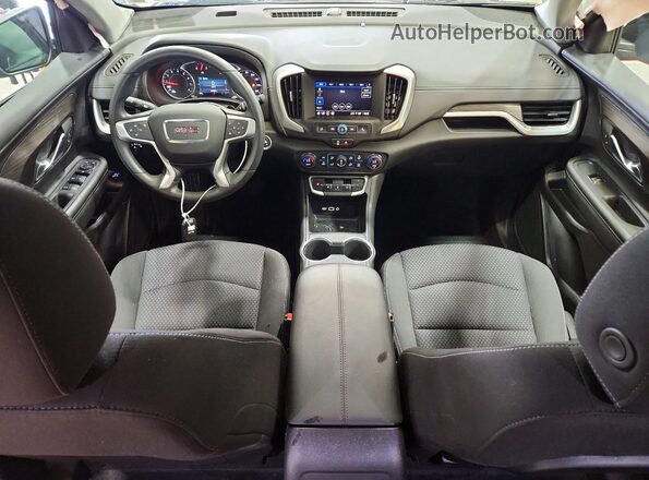 3GKALTEG0RL322029 2024 GMC TERRAIN Серебряный Вид панели приборов