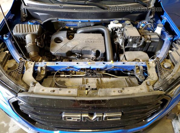 3GKALTEG2RL299322 2024 GMC TERRAIN Синий Вид подкапотного пространства