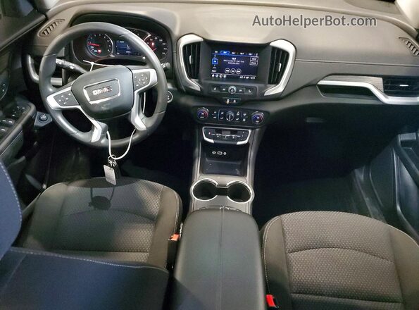 3GKALTEG2RL299322 2024 GMC TERRAIN Синий Вид панели приборов