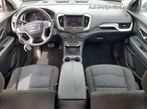 3GKALTEG3PL209009 2023 GMC TERRAIN White Вид панелі приладів