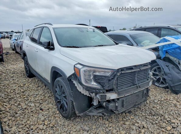 3GKALTEG3PL209009 2023 GMC TERRAIN White Передня права чверть