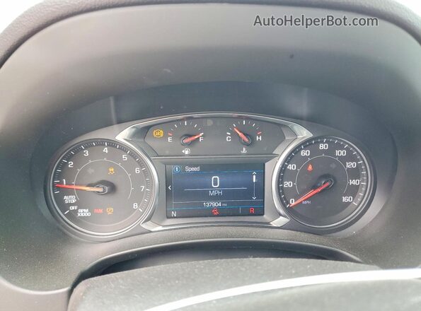3GKALTEG3PL209009 2023 GMC TERRAIN White Вид щитка приладів