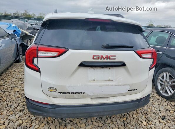 3GKALTEG3PL209009 2023 GMC TERRAIN White Вид ззаду
