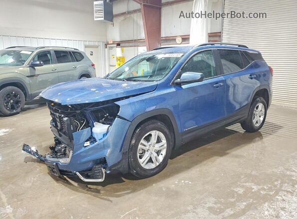 3GKALTEG5RL161676 2024 GMC TERRAIN Blue Vista tres cuartos delantera izquierda