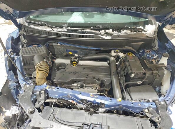 3GKALTEG5RL161676 2024 GMC TERRAIN Blue Vista del compartimento del motor