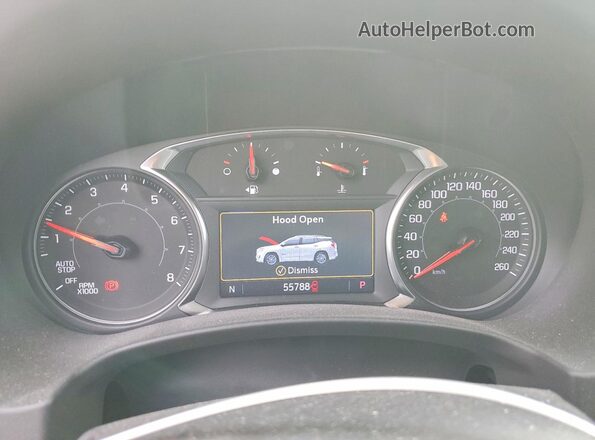 3GKALTEG6PL220750 2023 GMC TERRAIN Черный Вид щитка приборов