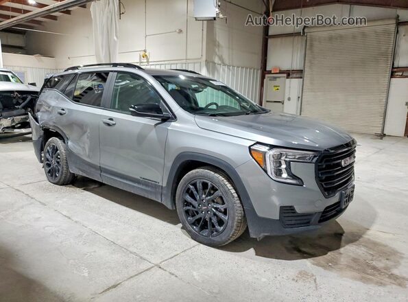 3GKALTEG6RL313836 2024 GMC TERRAIN Серый Передняя правая четверть