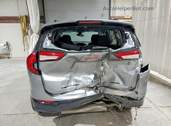 3GKALTEG6RL313836 2024 GMC TERRAIN Серый Вид сзади