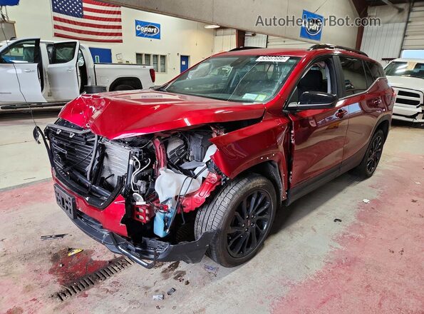 3GKALTEG7RL143468 2024 GMC TERRAIN Красный Передняя левая четверть