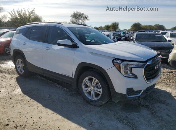 3GKALTEG7RL319130 2024 GMC TERRAIN Белый Передняя правая четверть