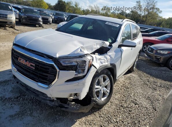3GKALTEG7RL319130 2024 GMC TERRAIN Белый Передняя левая четверть