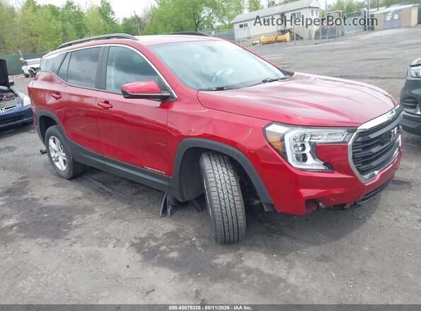 3GKALTEG8PL226050 2023 GMC TERRAIN Красный Передняя правая четверть