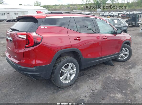 3GKALTEG8PL226050 2023 GMC TERRAIN Красный Задняя правая четверть