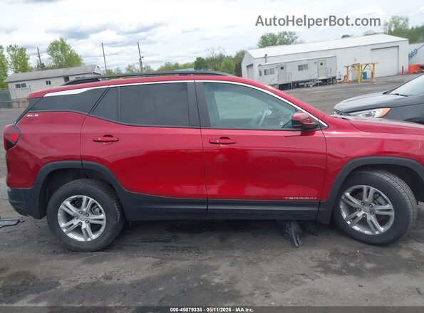 3GKALTEG8PL226050 2023 GMC TERRAIN Красный Вид задней части салона