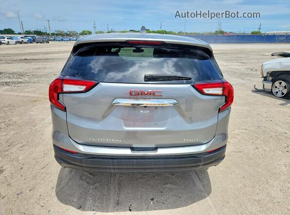 3GKALTEG8RL390210 2024 GMC TERRAIN Серебряный Вид сзади
