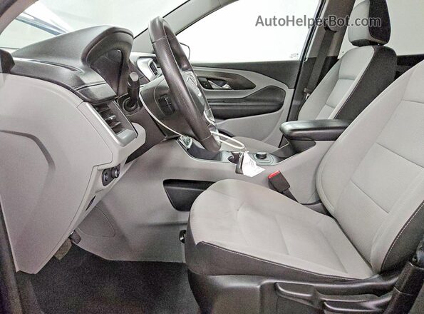 3GKALTEV0NL168527 2022 GMC TERRAIN Черный Вид салона спереди