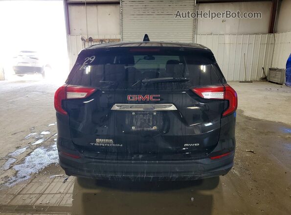 3GKALTEV2NL178458 2022 GMC TERRAIN Черный Вид сзади