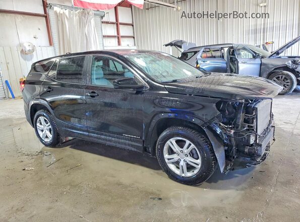 3GKALTEV2NL178458 2022 GMC TERRAIN Черный Передняя правая четверть