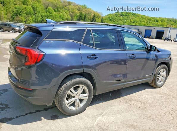 3GKALTEV3KL247668 2019 GMC TERRAIN Blue Tył prawy