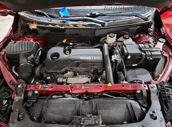 3GKALTEV3LL168518 2020 GMC TERRAIN Бордовый Вид подкапотного пространства