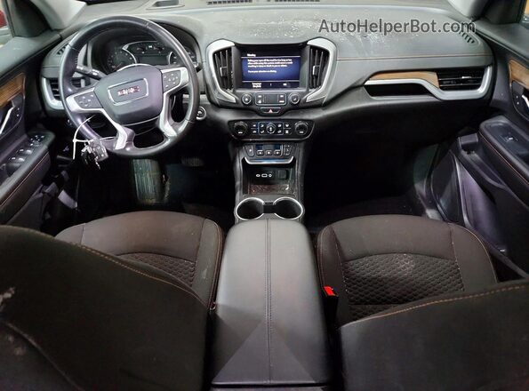 3GKALTEV3LL168518 2020 GMC TERRAIN Бордовый Вид панели приборов