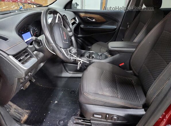 3GKALTEV3LL168518 2020 GMC TERRAIN Бордовый Вид салона спереди