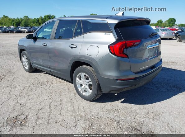 3GKALTEV3ML300792 2021 GMC TERRAIN Серый Задняя левая четверть
