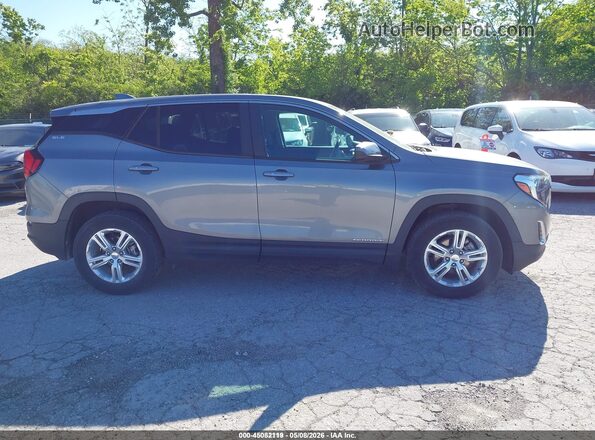 3GKALTEV3ML300792 2021 GMC TERRAIN Серый Панорамный вид салона 360°
