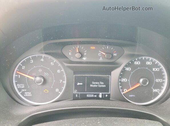 3GKALTEV4JL367090 2018 GMC TERRAIN Черный Вид щитка приборов
